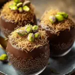Dubai Chocolate-Style Pistachio Chia Pudding