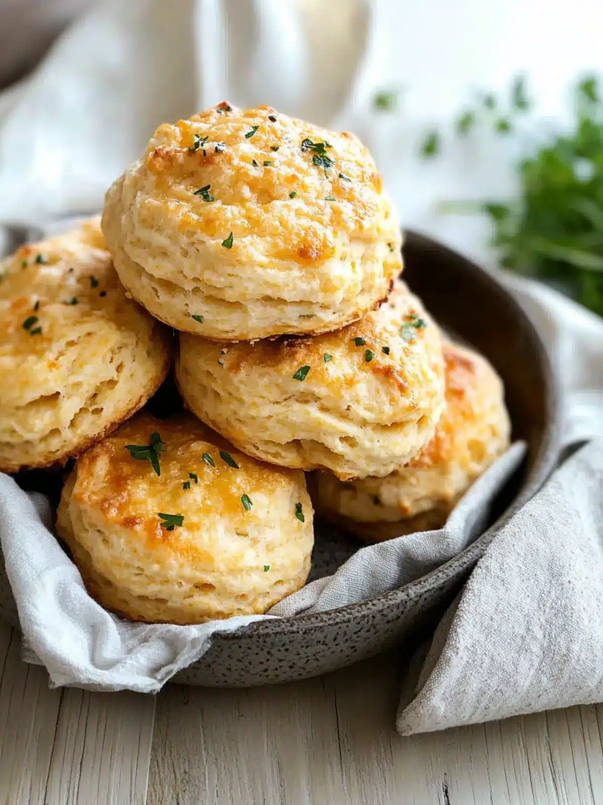 Sourdough Cheddar Bay Biscuits