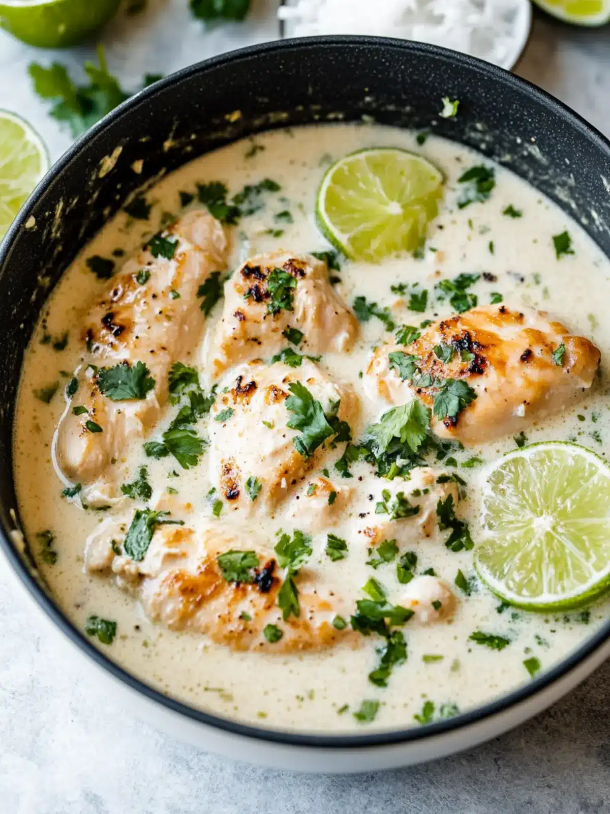 Creamy Coconut Lime Chicken