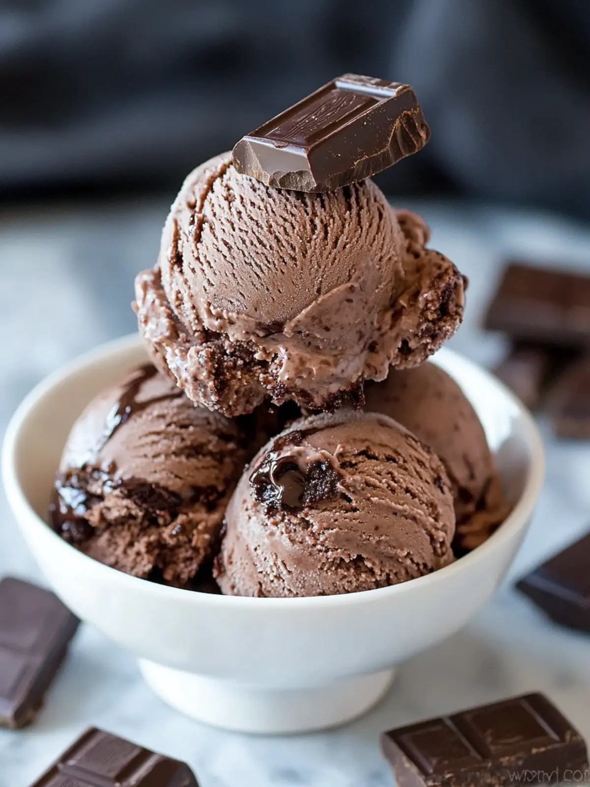 Decadent Brownie Chocolate Swirl Ice Cream You’ll Love Brownie Chocolate Swirl Ice Cream