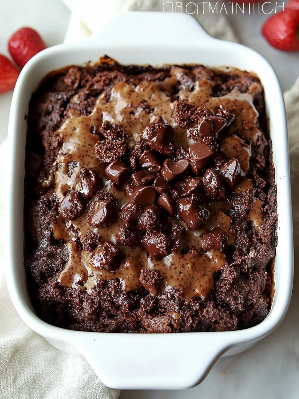 Brownie Batter Breakfast Bake