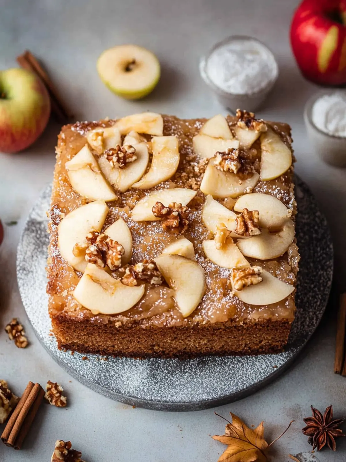 Delicious Vegan Applesauce Cake for Your Cozy Baking Days Vegan Applesauce Cake