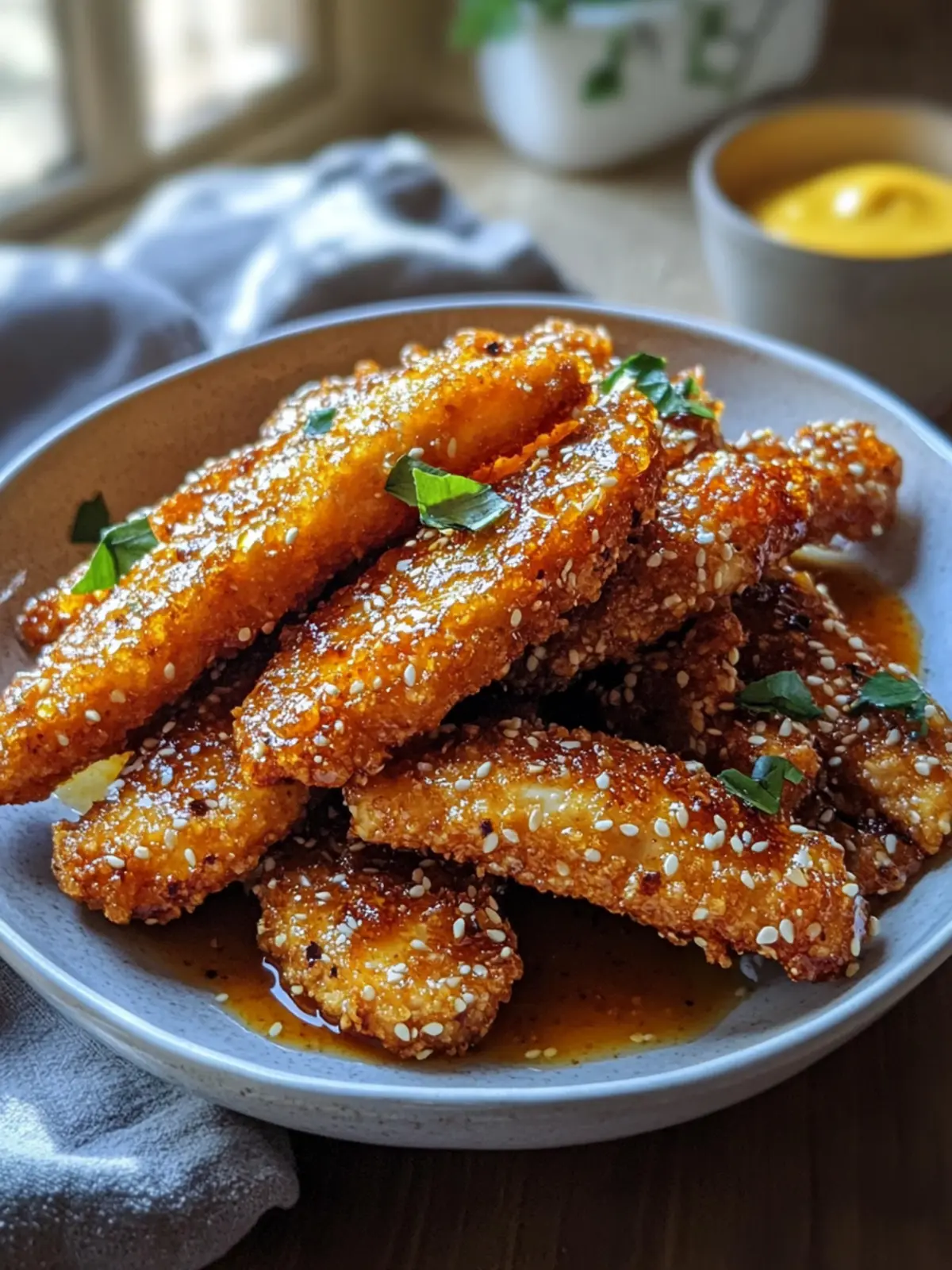 Honey Mustard Tofu Tenders