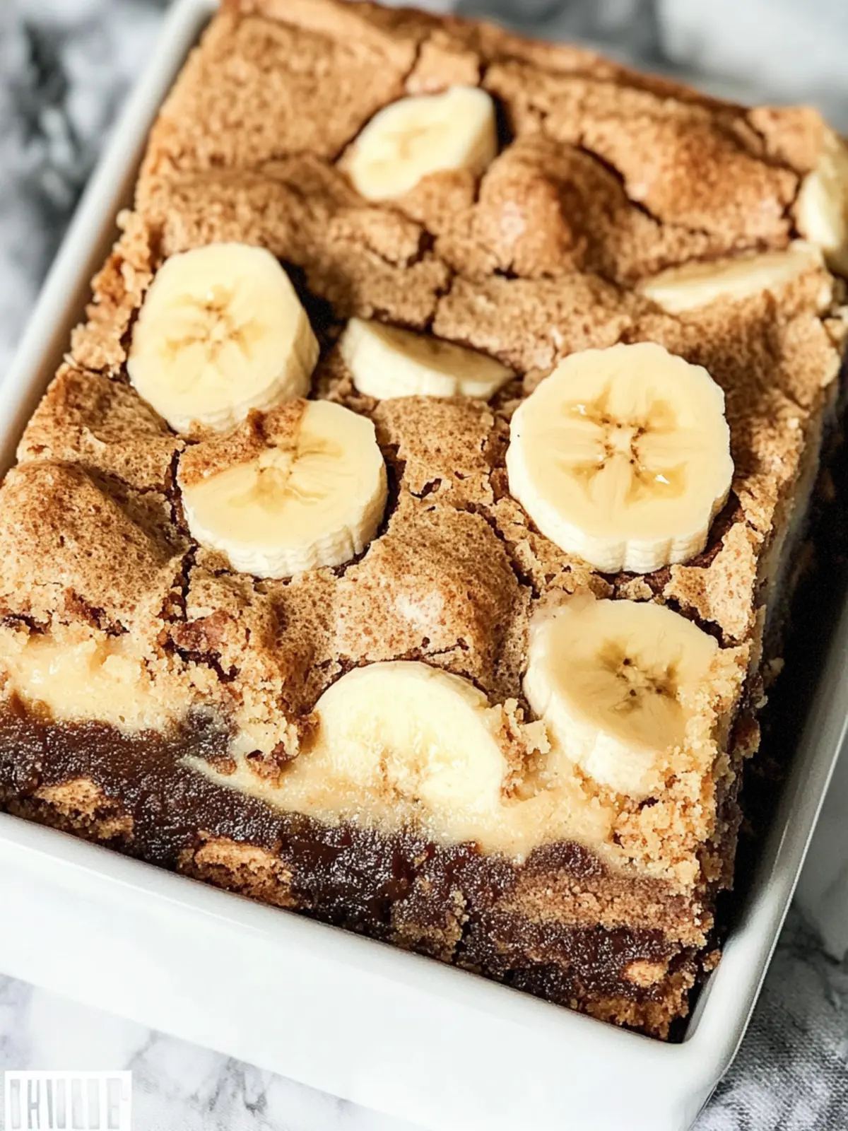 Banana Pudding Brownies