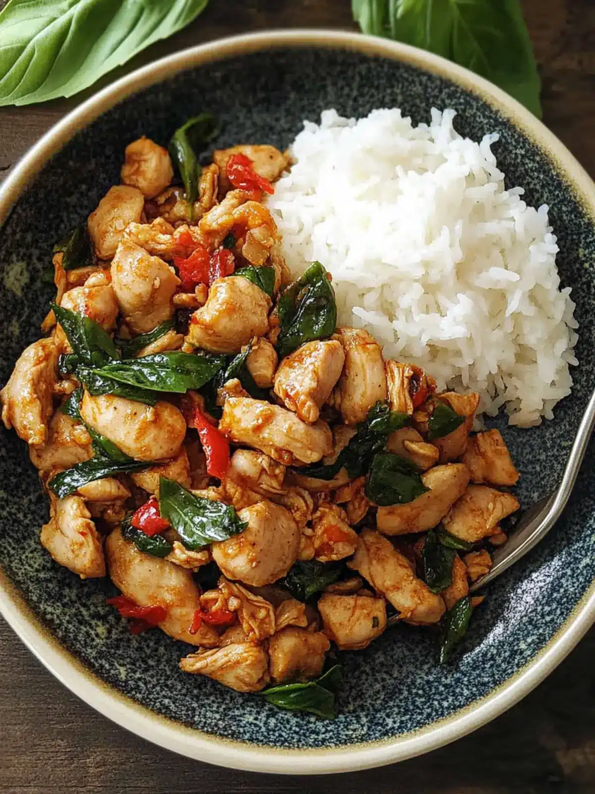 Spicy Basil Chicken
