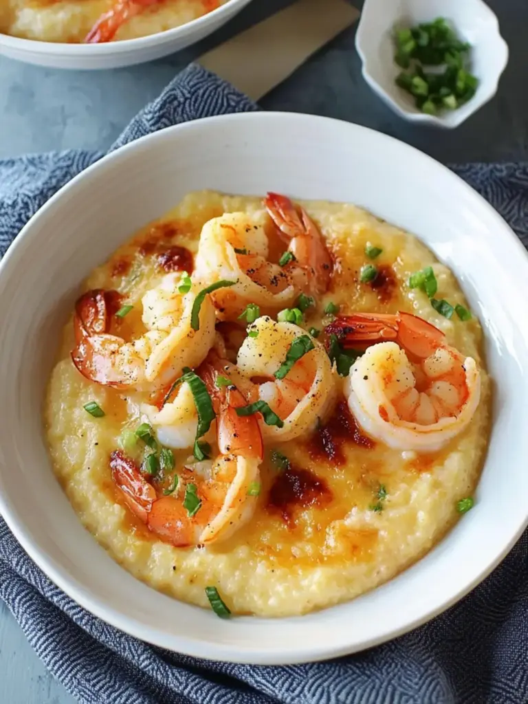 Cheesy Shrimp and Grits