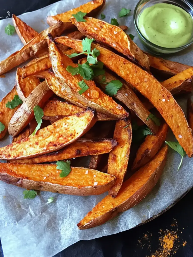 Sweet Potato Fries With Turmeric