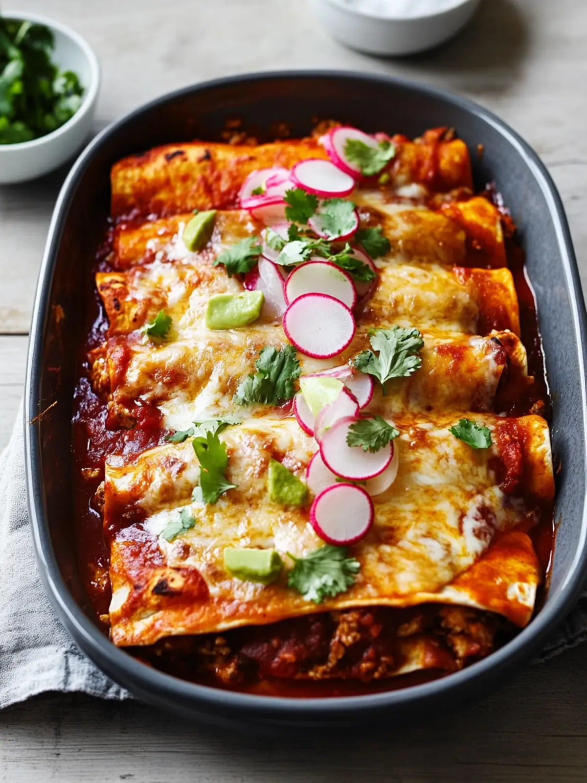 Birria Enchiladas