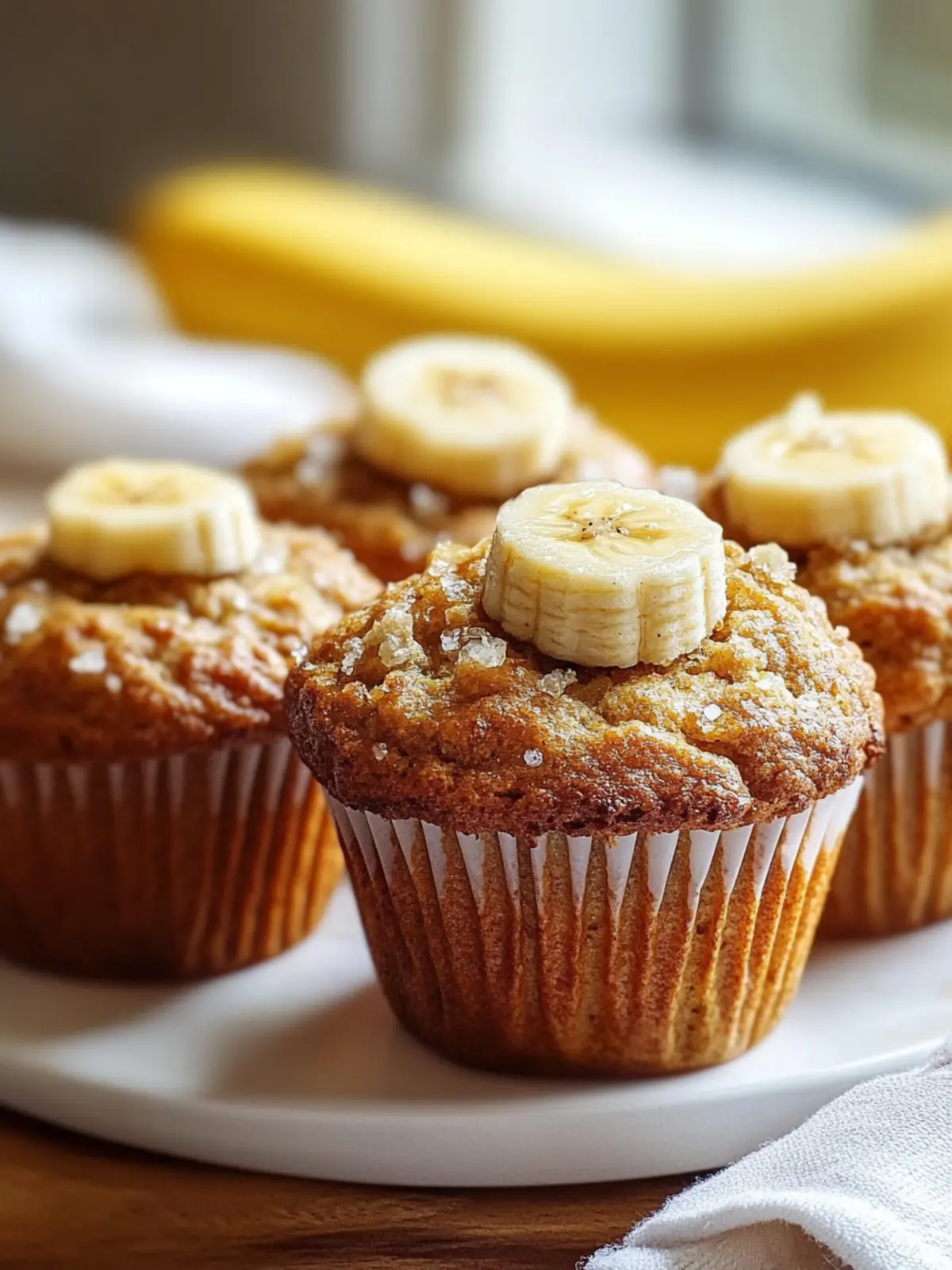 Banana Bread Muffin Tops