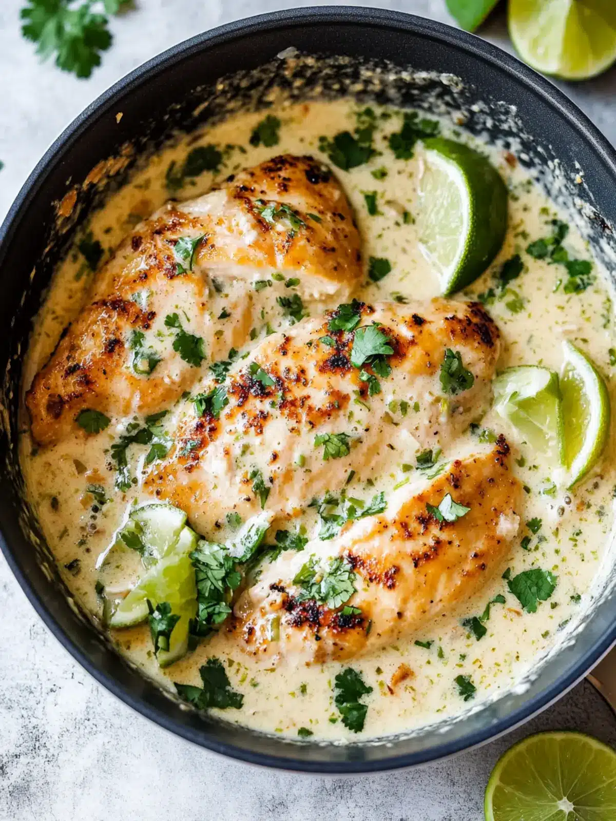 Creamy Coconut Lime Chicken