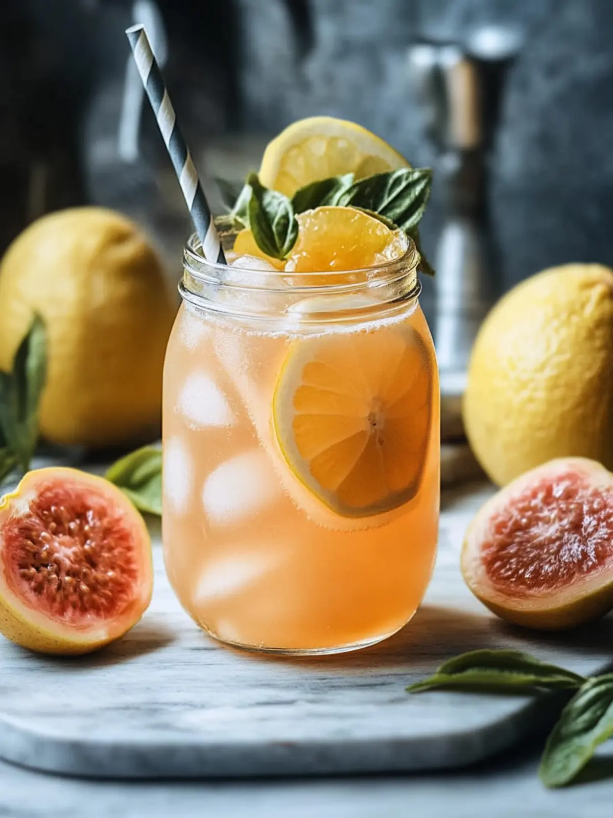 Guava White Tea Lemonade