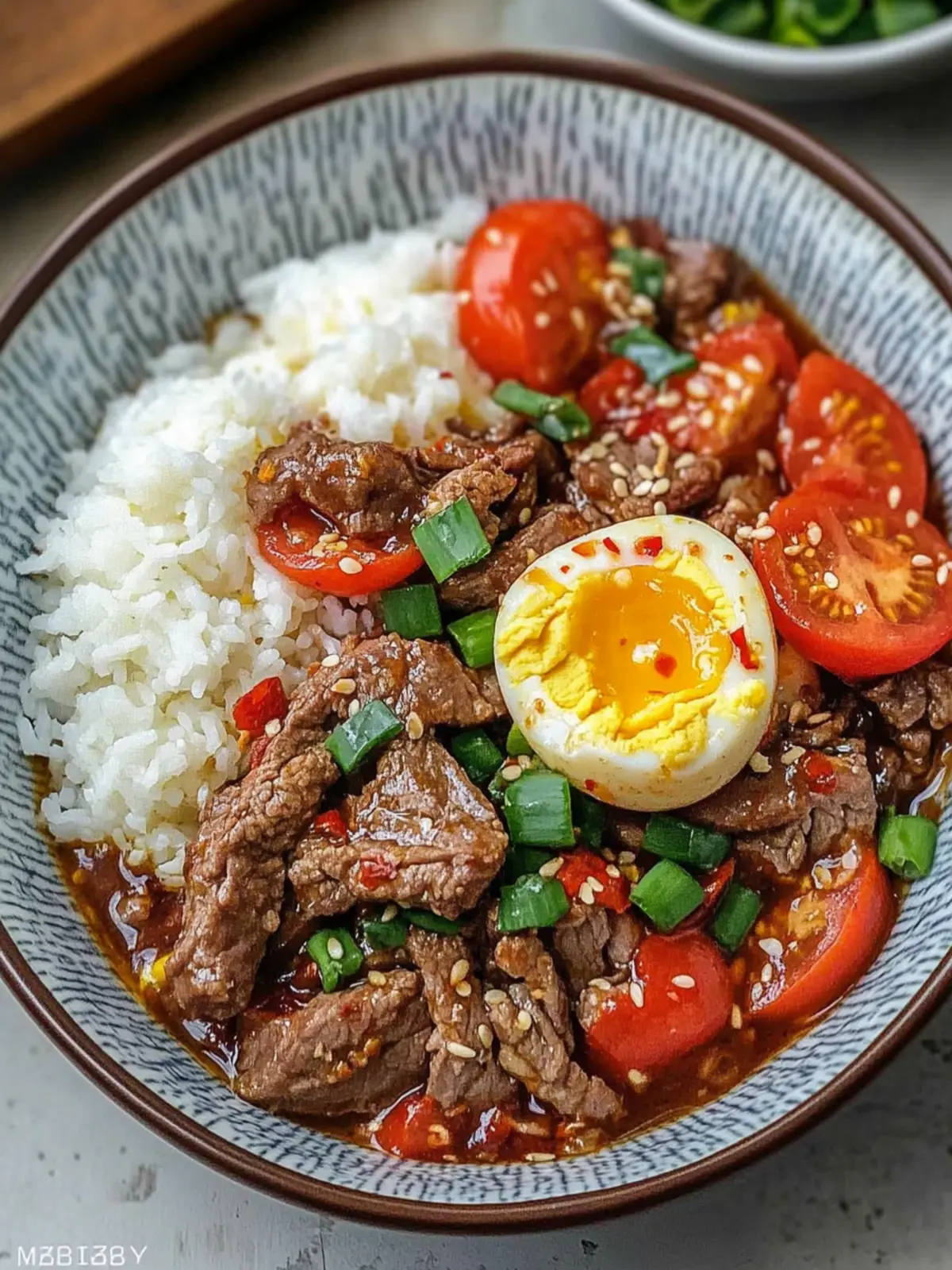 Chinese Tomato Beef Egg