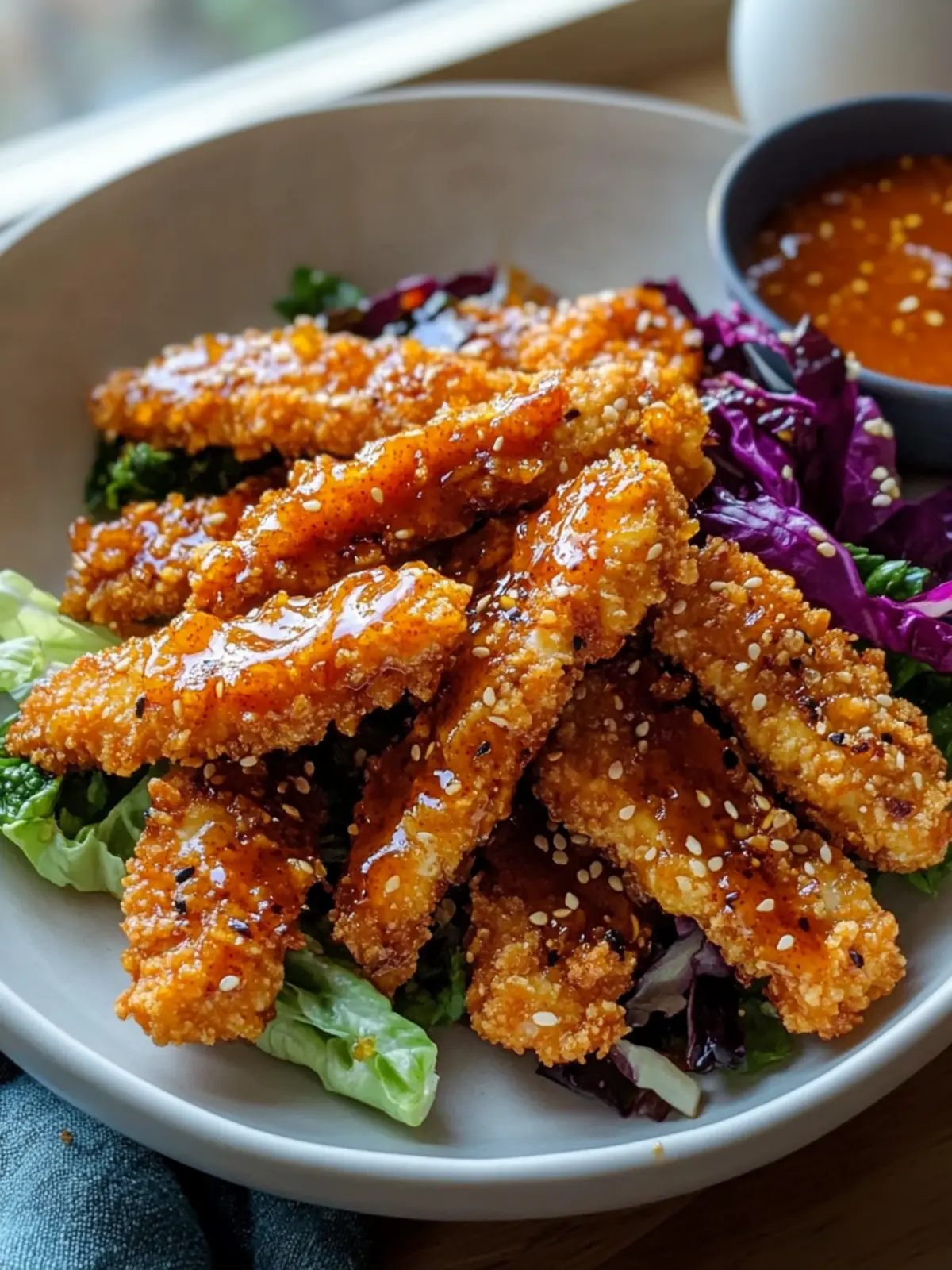 Honey Mustard Tofu Tenders
