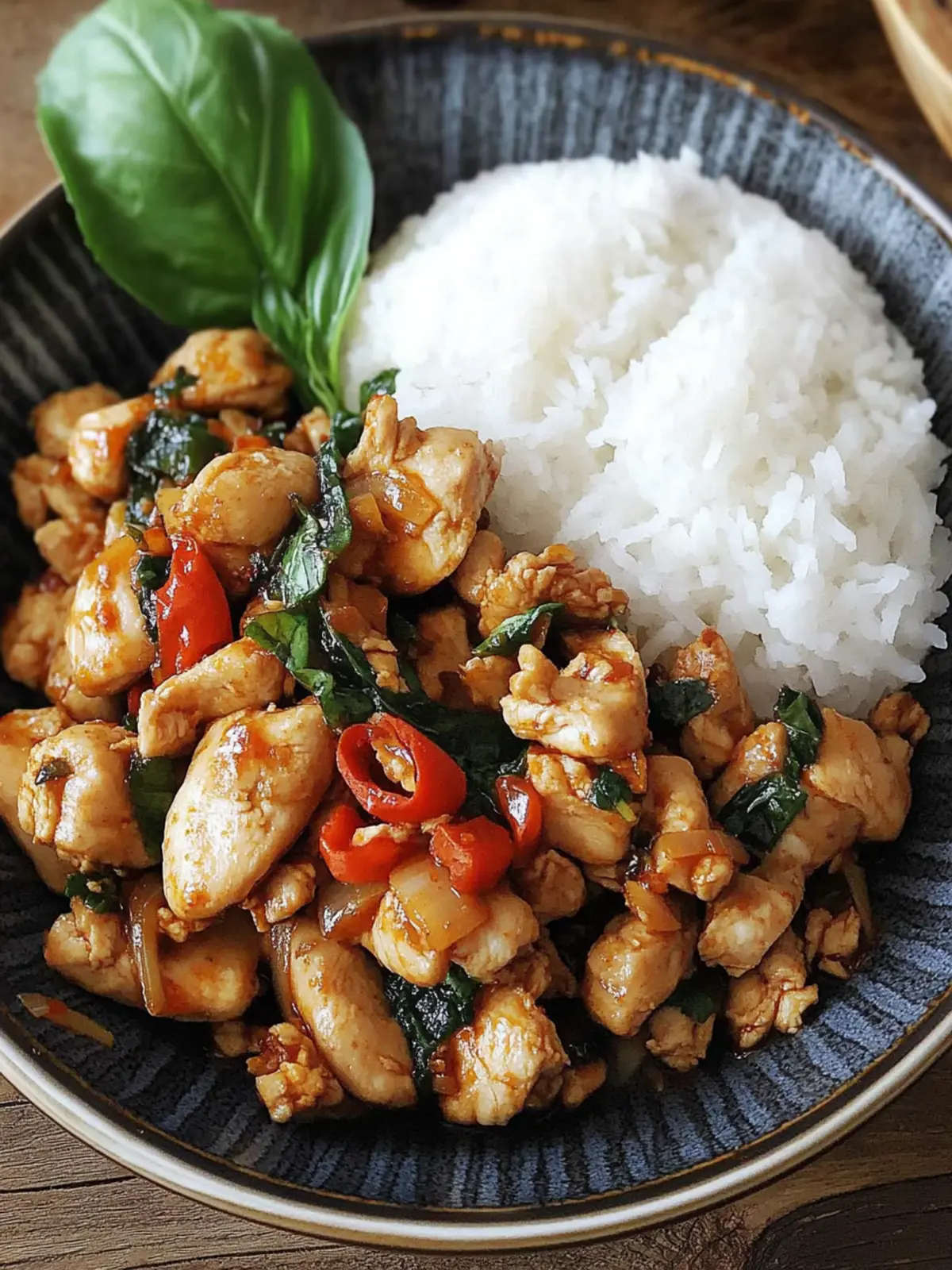 Spicy Basil Chicken