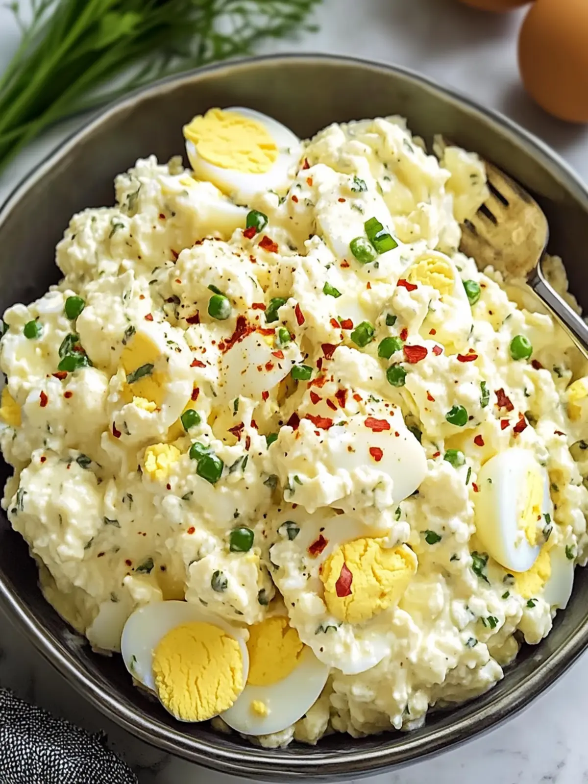Cottage Cheese Egg Salad