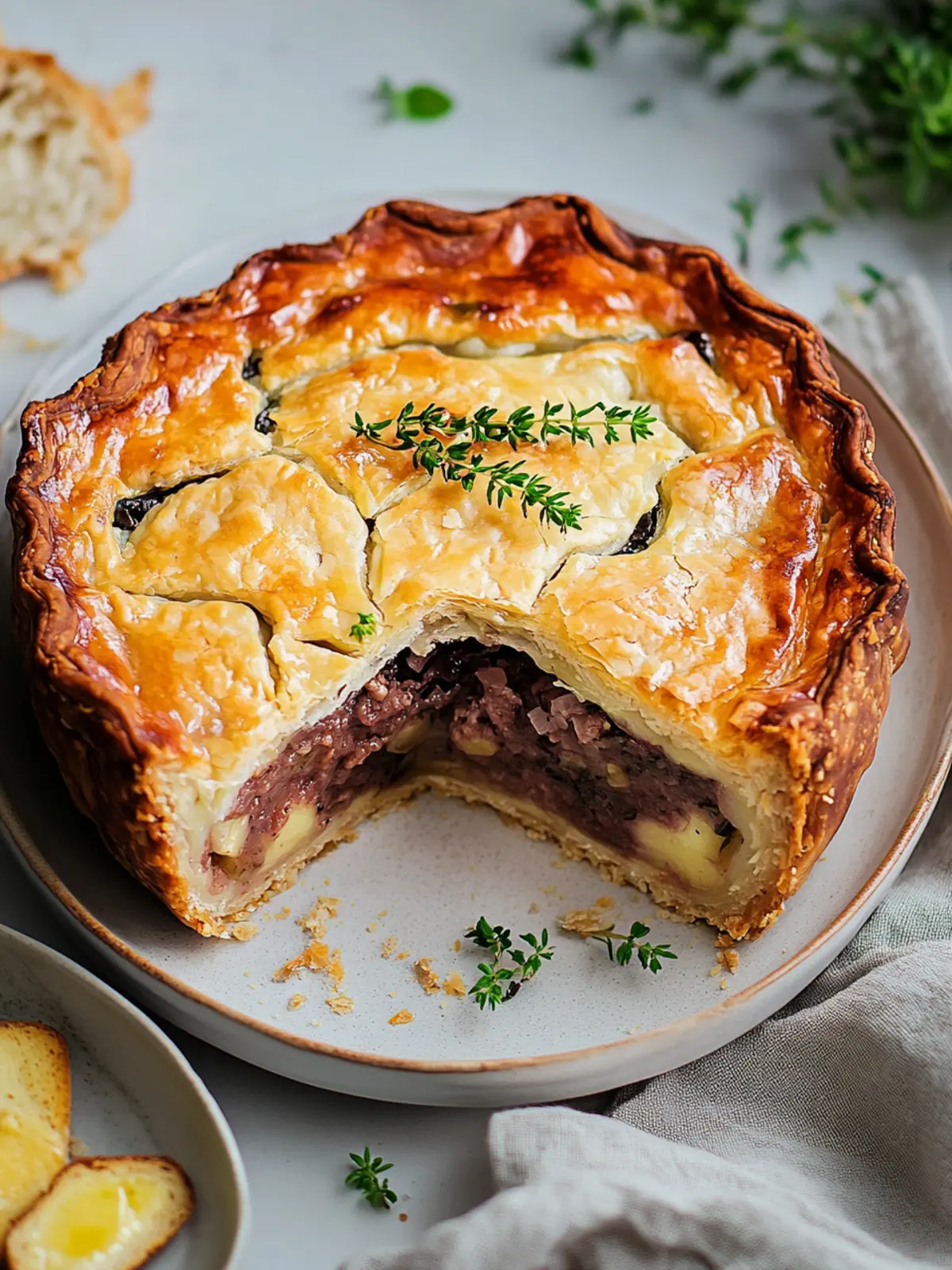 Irresistible French Terrine Pie That's Totally Vegan Delight French Terrine Pie