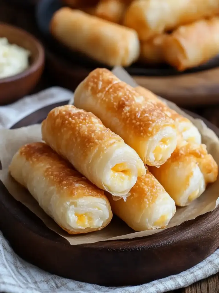 Filipino Cheese Rolls