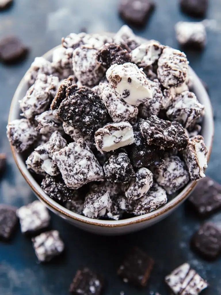 Cookies and Cream Muddy Buddies