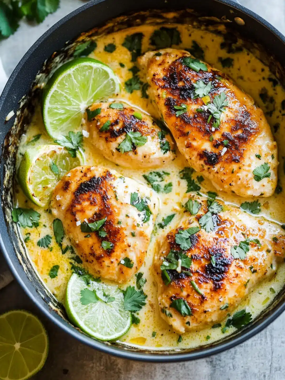 Creamy Coconut Lime Chicken