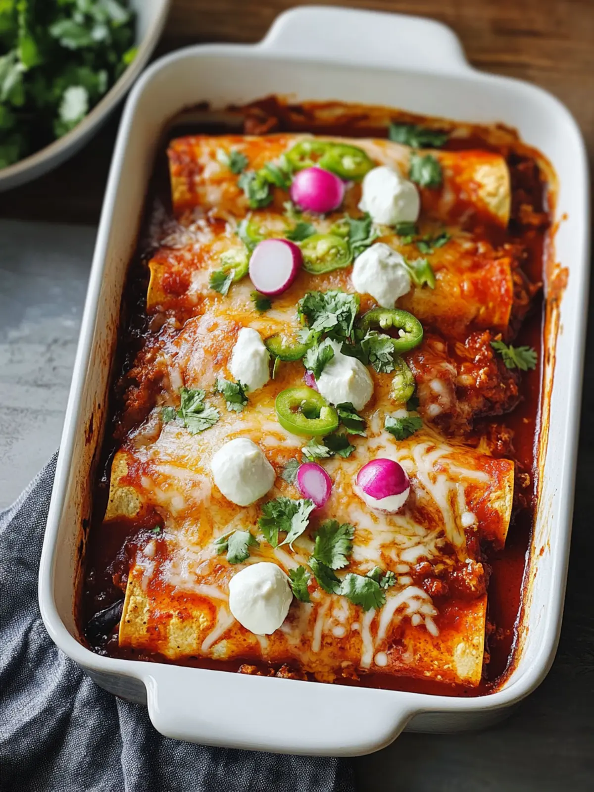 Birria Enchiladas