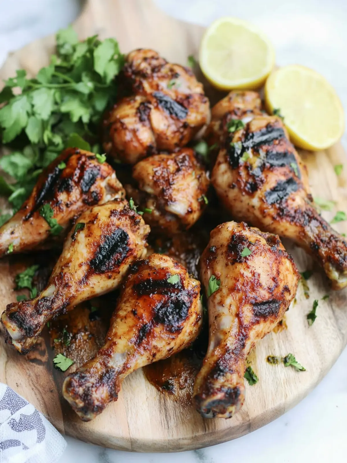 Grilled Jerk Chicken Drumsticks
