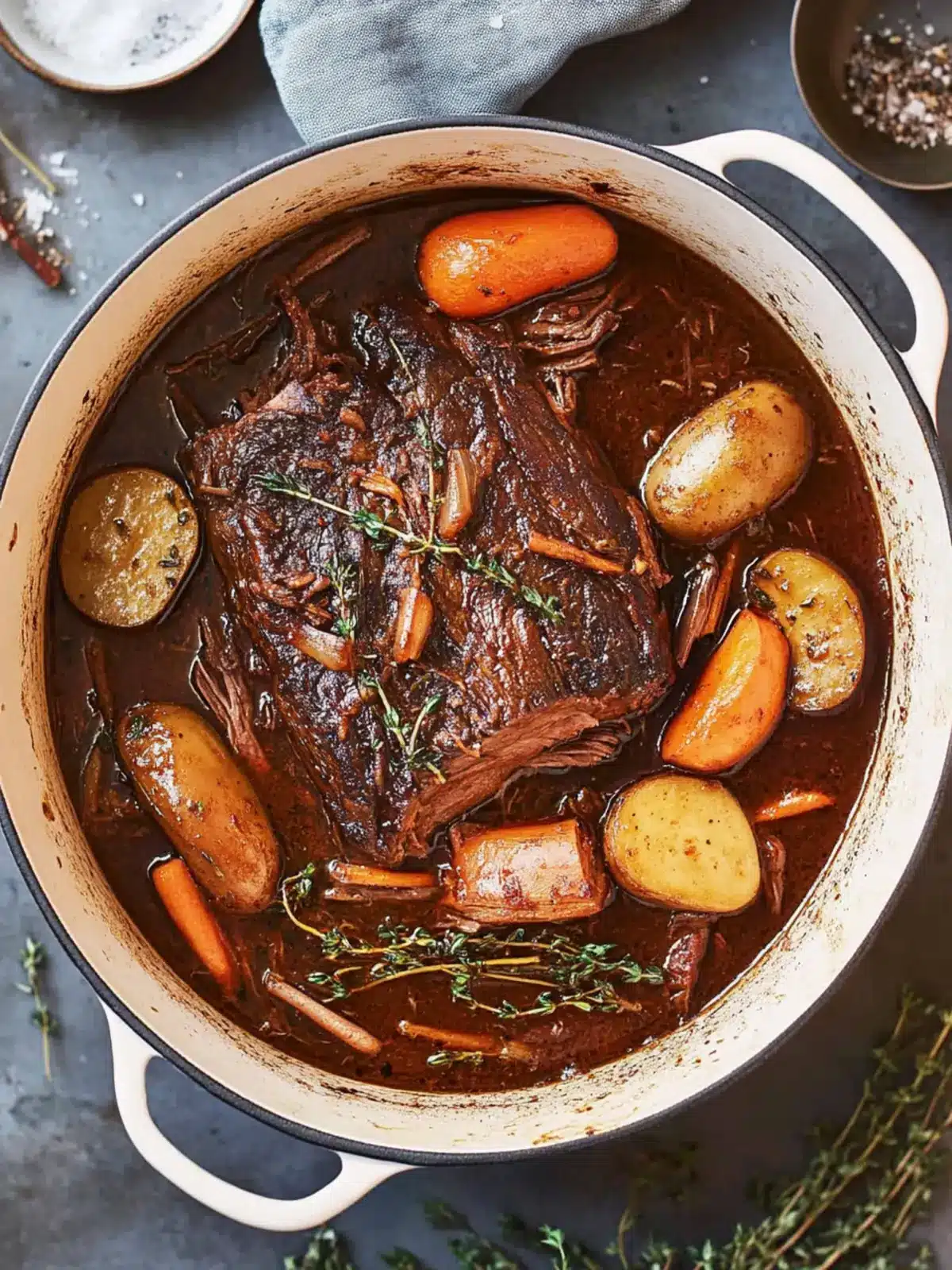 Dutch Oven–Braised Chuck Roast