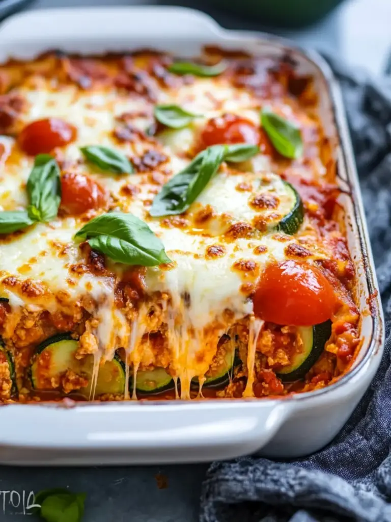 Zucchini Pizza Casserole