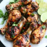 Grilled Jerk Chicken Drumsticks
