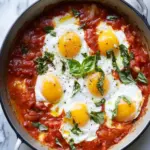 Eggs Poached in Spicy Marinara