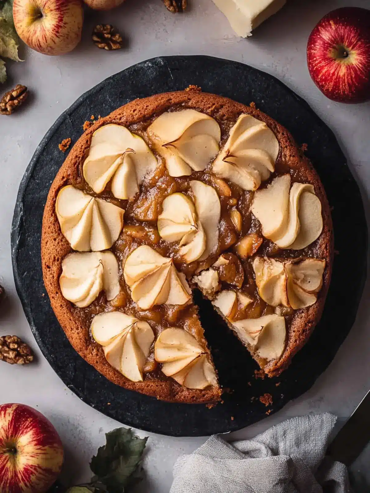 Delicious Vegan Applesauce Cake for Your Cozy Baking Days Vegan Applesauce Cake