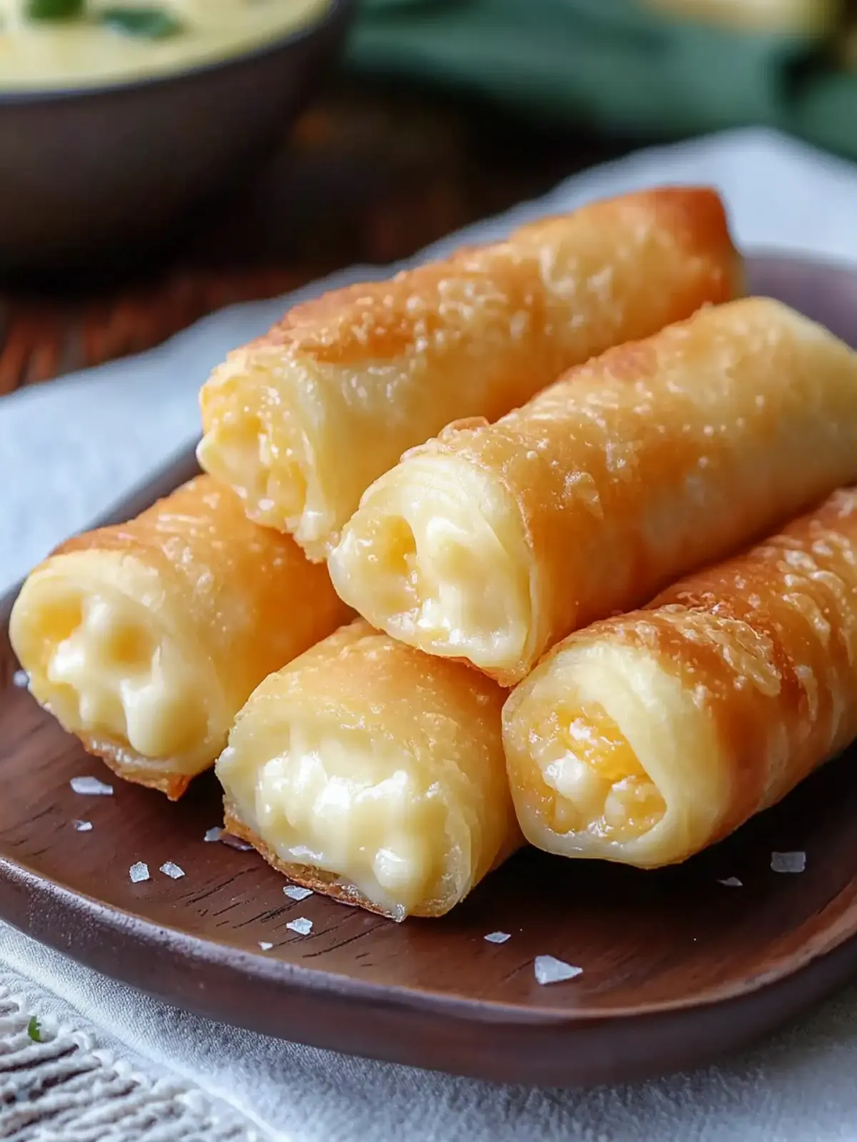 Filipino Cheese Rolls
