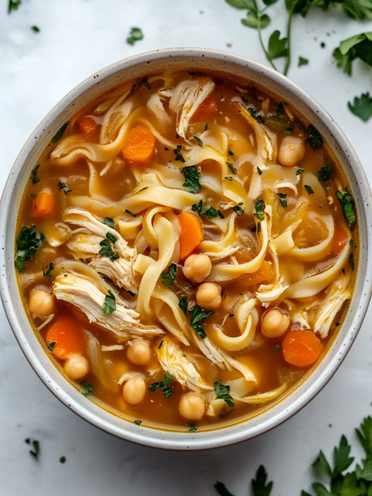 Instant Pot Vegan Chicken Noodle Soup with Chickpeas Magic Instant Pot Vegan Chicken Noodle Soup with Chickpeas