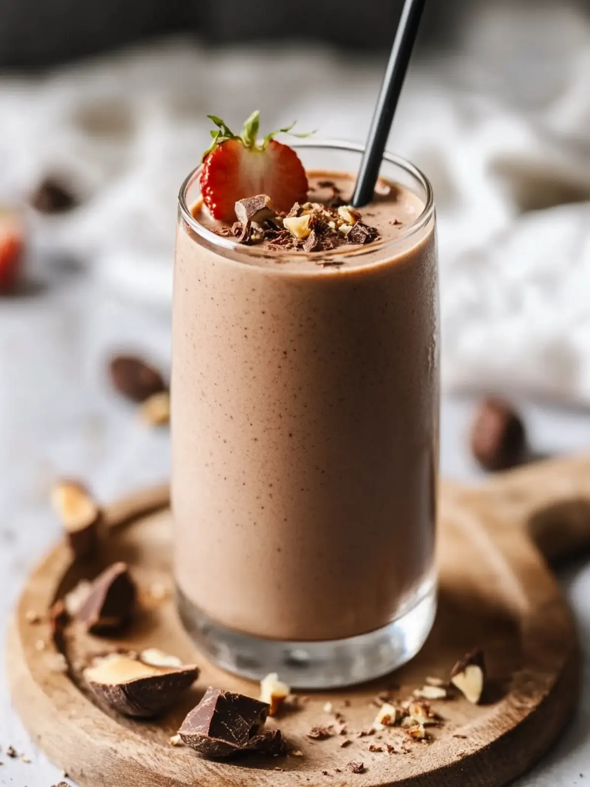 Cocoa Hazelnut Muscle Smoothie
