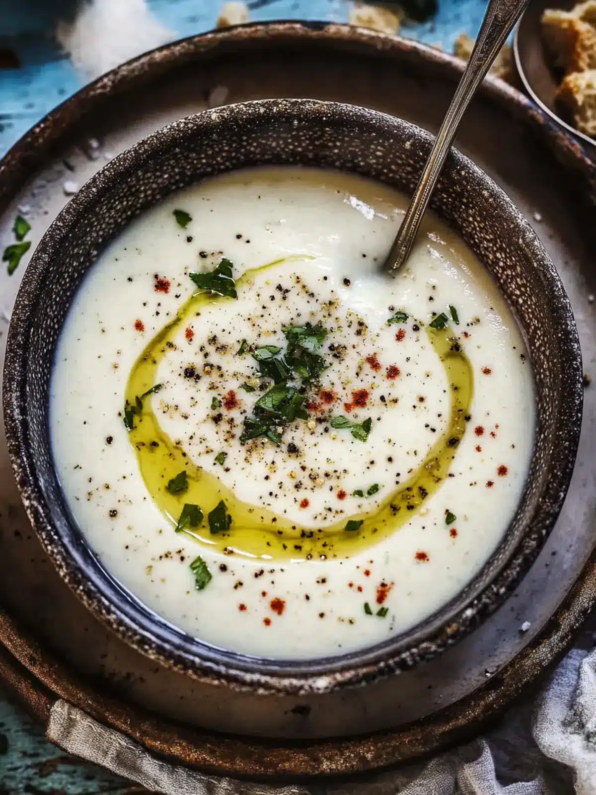 Creamy Hot Yoghurt Soup