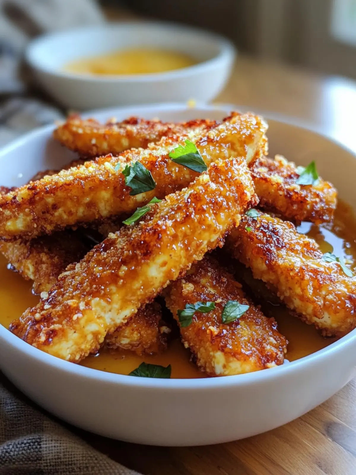 Honey Mustard Tofu Tenders