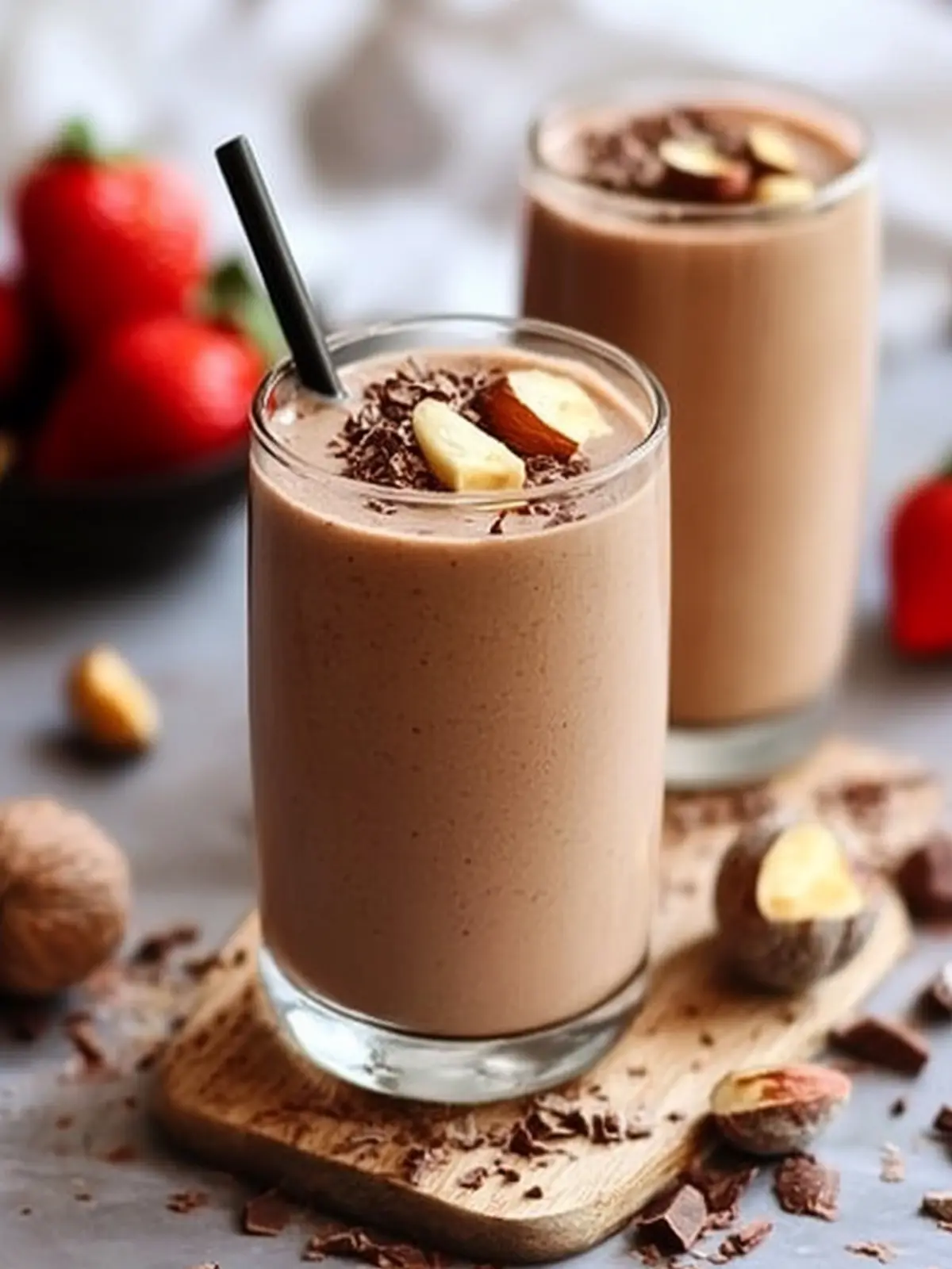 Cocoa Hazelnut Muscle Smoothie
