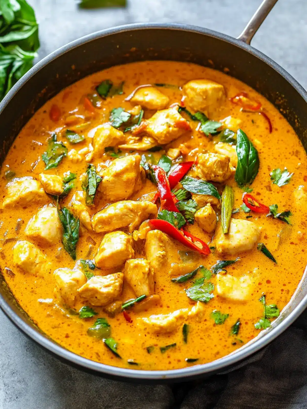 Aromatic Thai Karee Curry Chicken