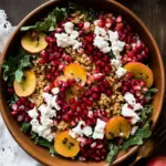 Autumn Harvest Salad with Pomegranates