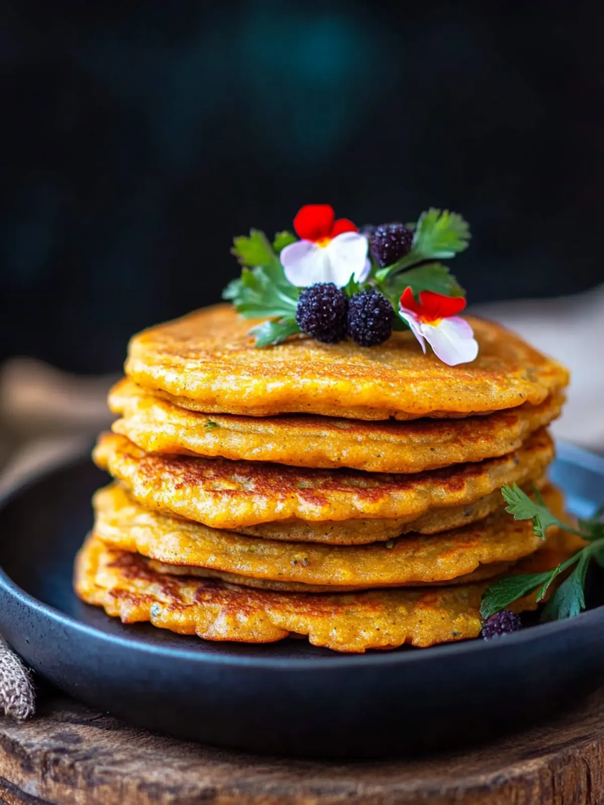 Red Lentil Pancakes