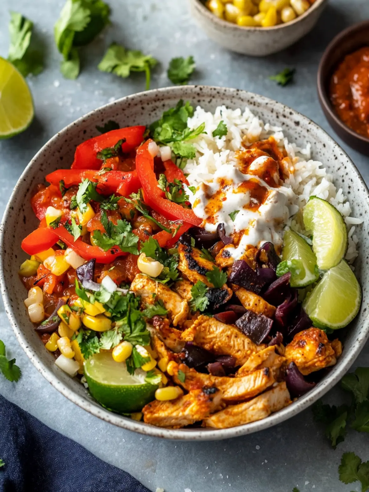 Chicken Fajita Bowl