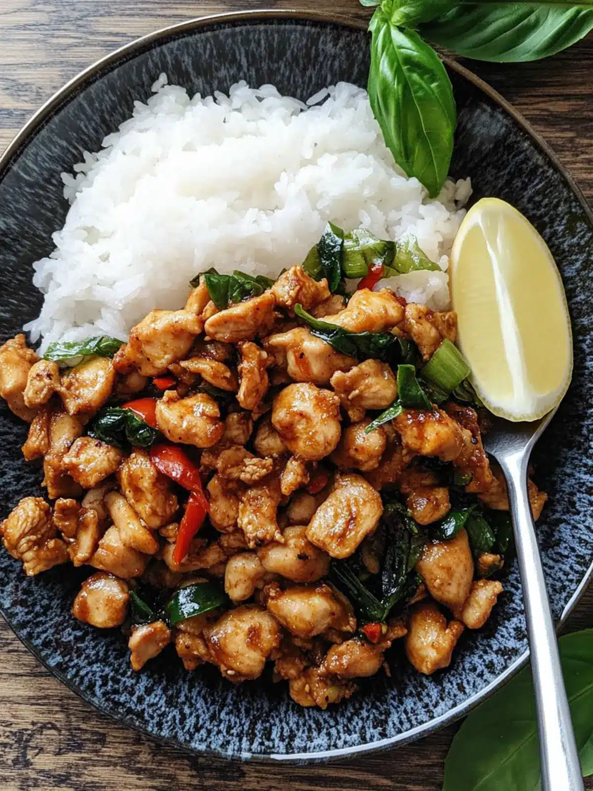 Spicy Basil Chicken
