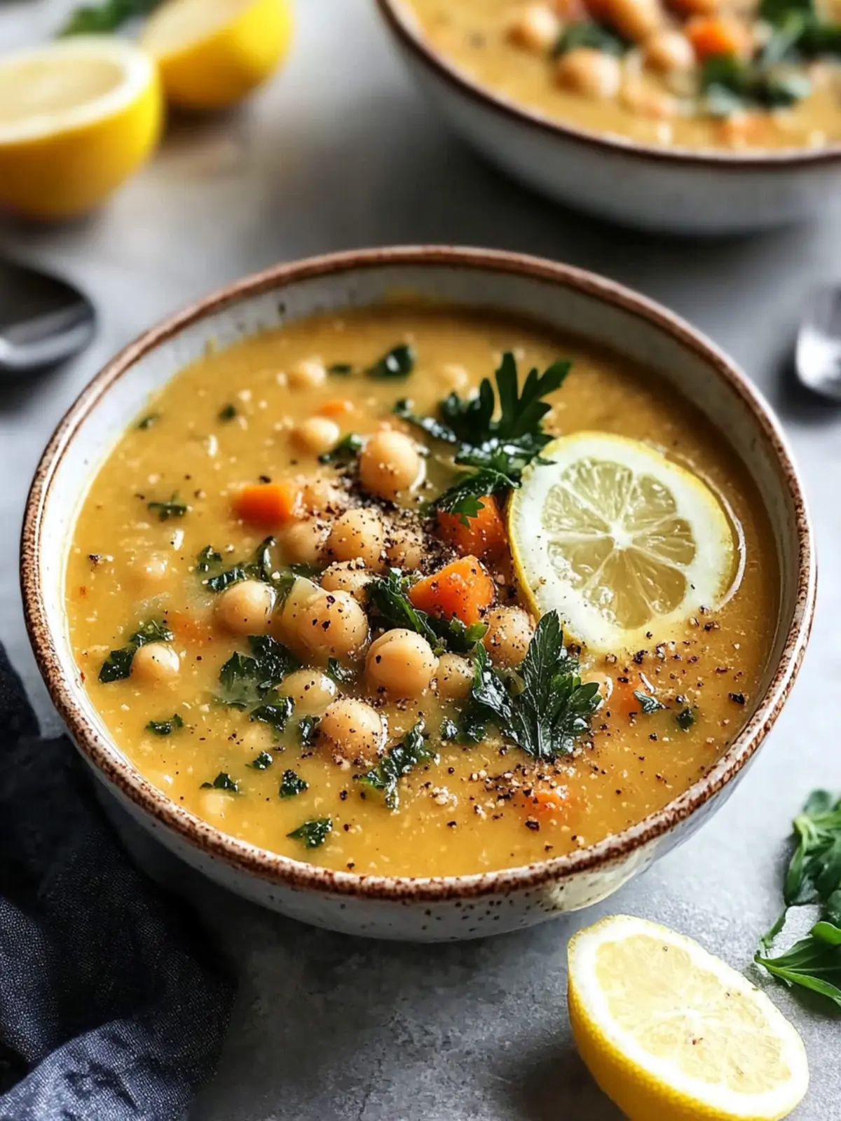 Greek Chickpea Soup