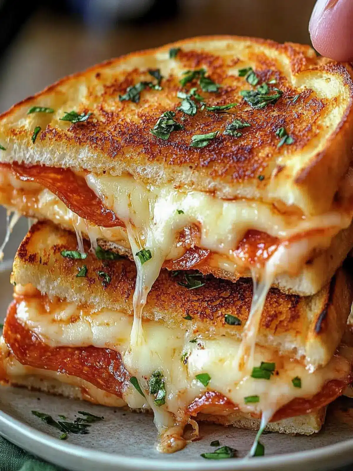 Pizza Grilled Cheese
