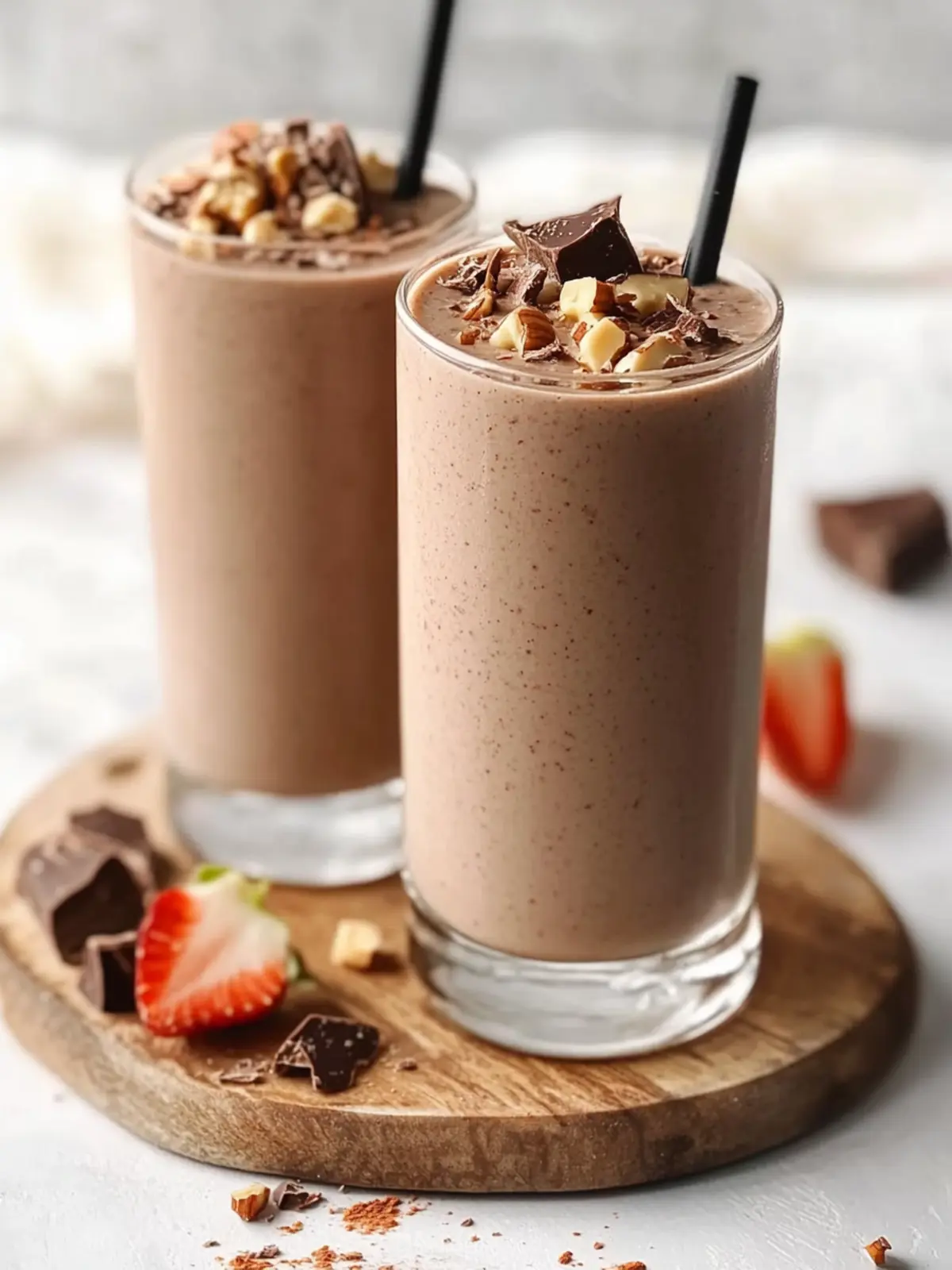 Cocoa Hazelnut Muscle Smoothie