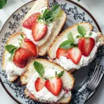 Strawberry Tea Sandwiches