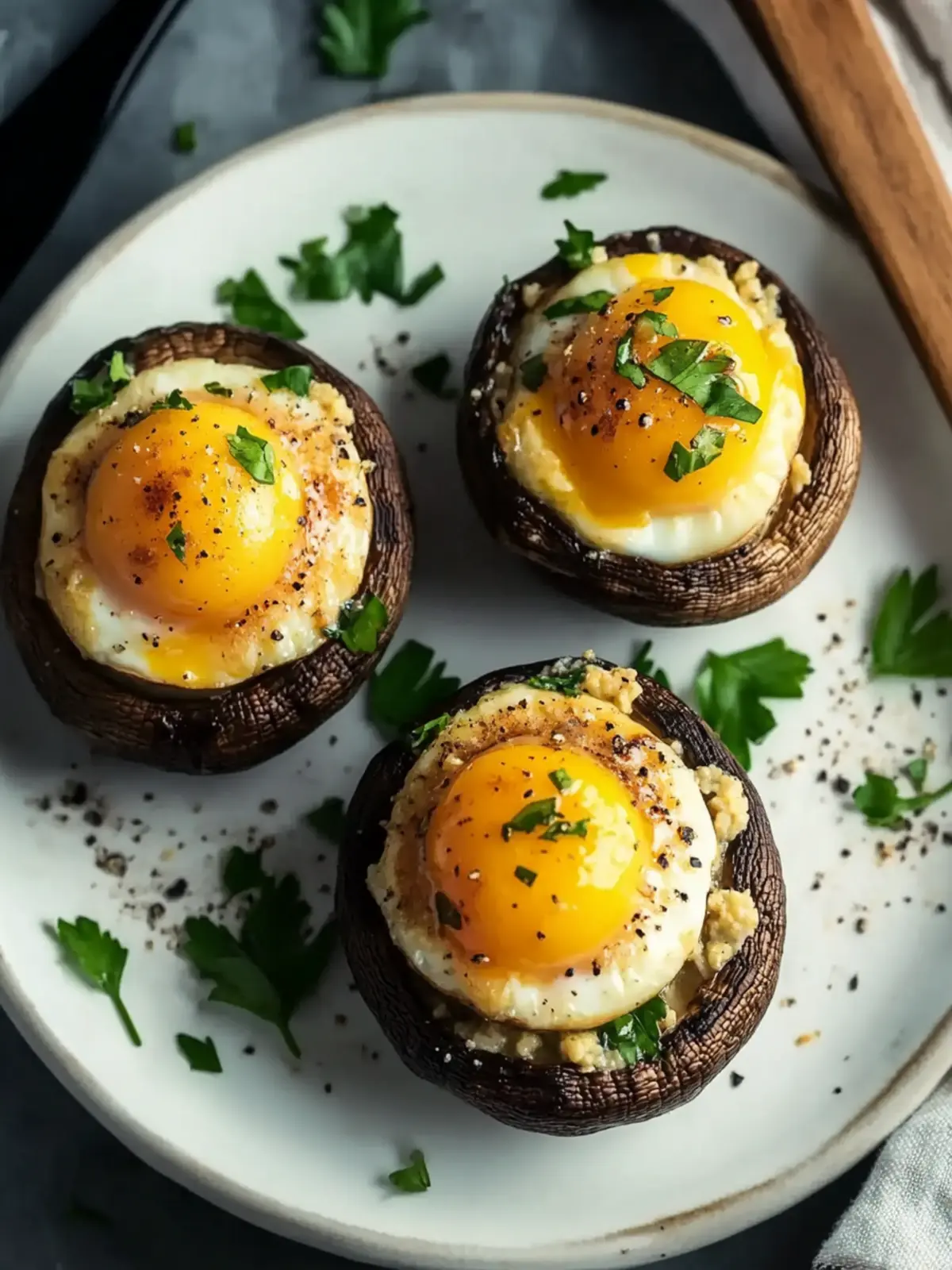 Fluffy Quail Egg Stuffed Mushrooms for an Impressive Brunch Fluffy Quail Egg Stuffed Mushrooms