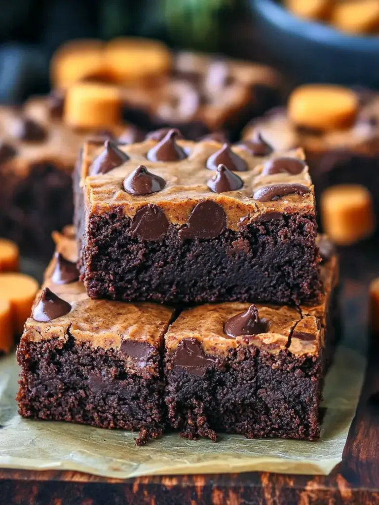 Pumpkin Workout Brownies