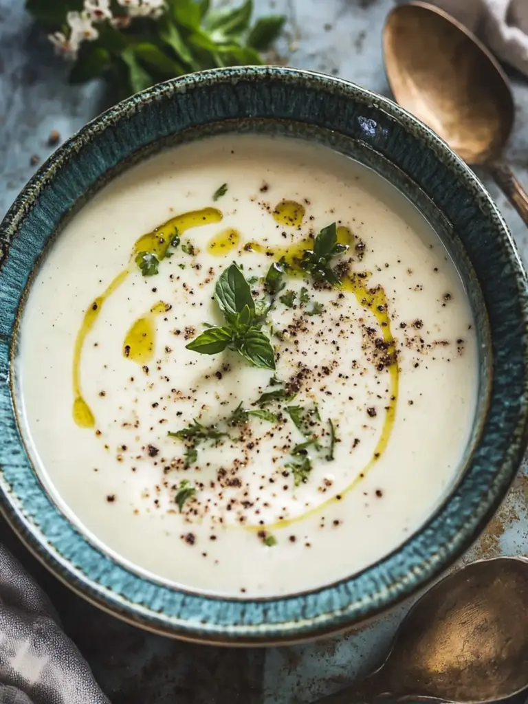 Creamy Hot Yoghurt Soup