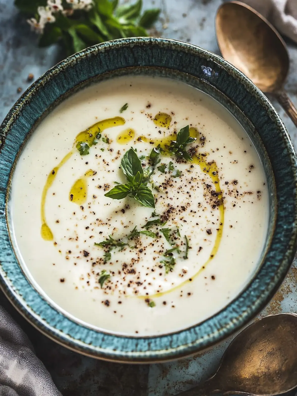 Creamy Hot Yoghurt Soup