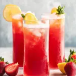 Hibiscus Tea Strawberry-Lemonade Refresher